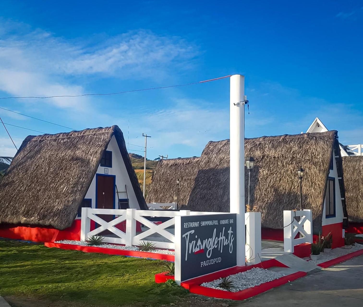 Triangle Huts Hotel Pagudpud Kültér fotó